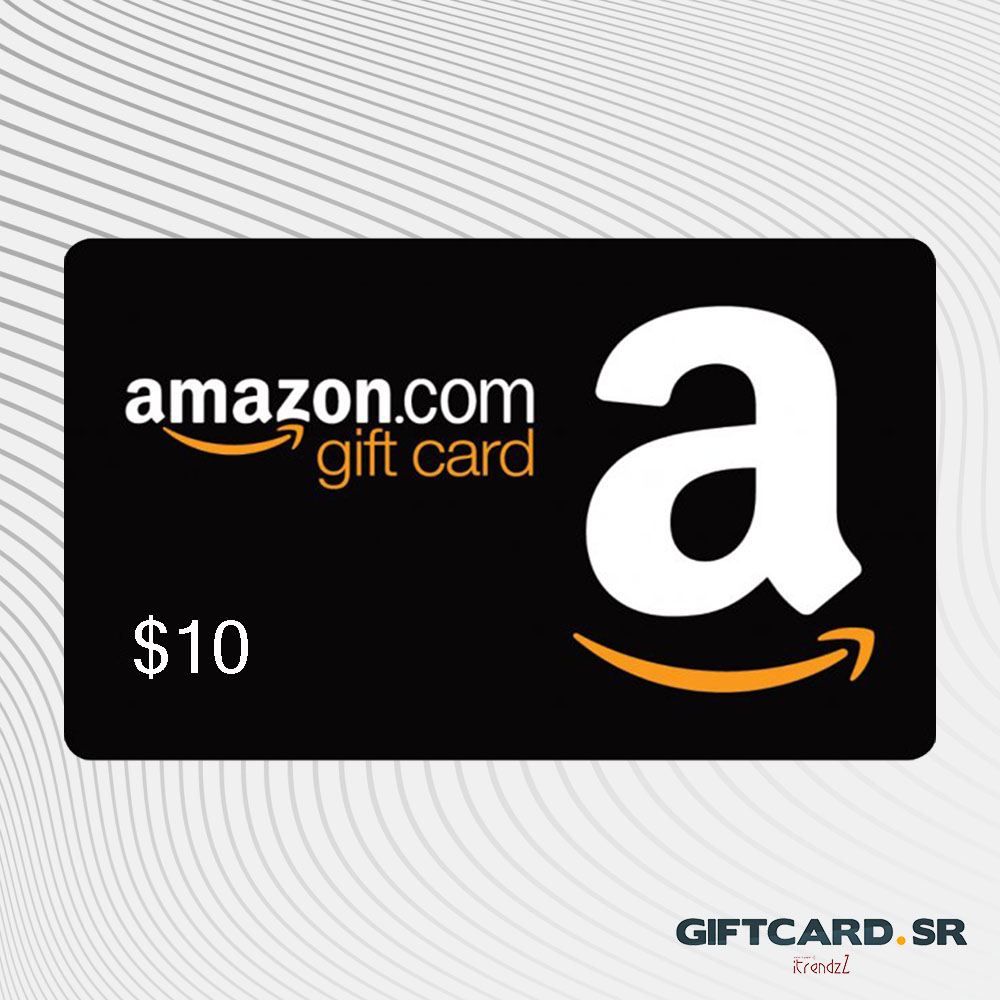 US $10 - Giftcards Suriname
