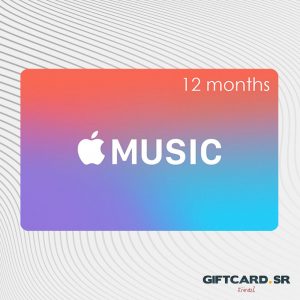 Apple Music 12 month US