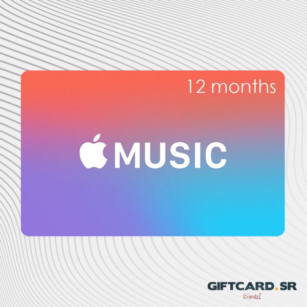 Apple Music 12 month US