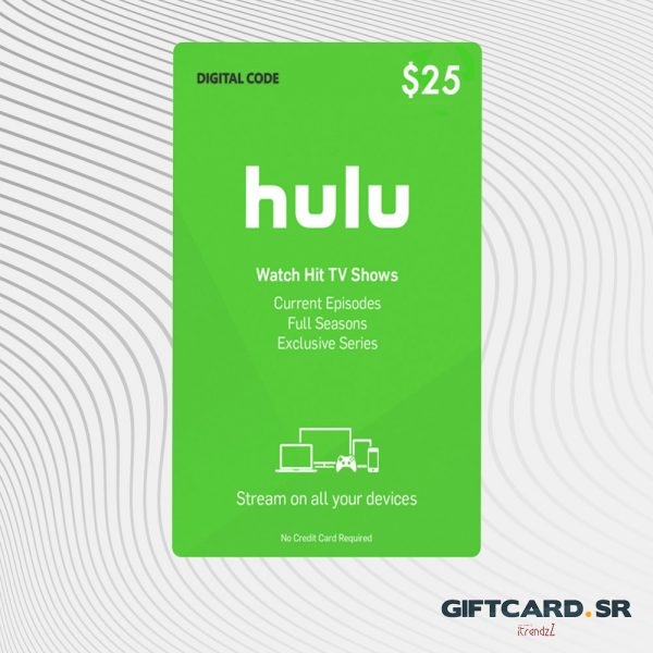 Hulu Plus $25