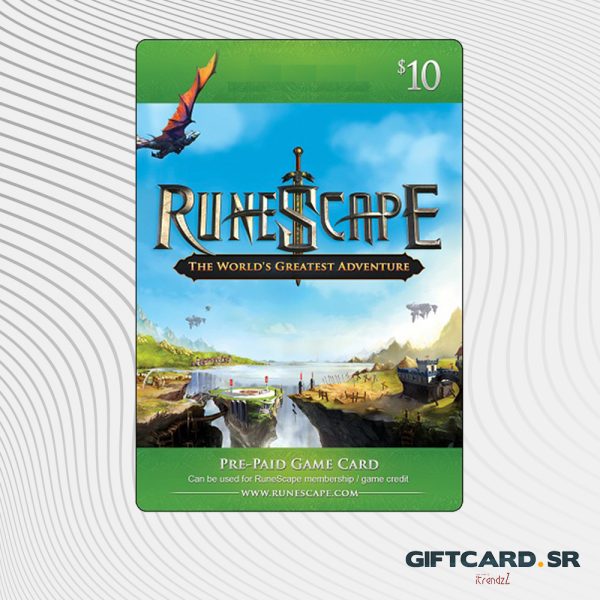 Jagex Runescape eCodes $10