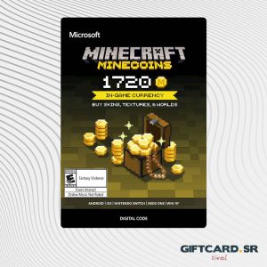 Minecraft Minecoin Pack 1720 Coins