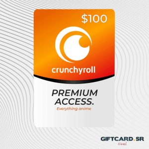 crunchyroll $100