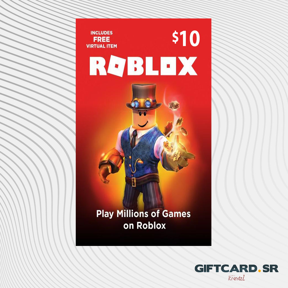 Roblox $10, Roblox (Recargas de jogo) for free!