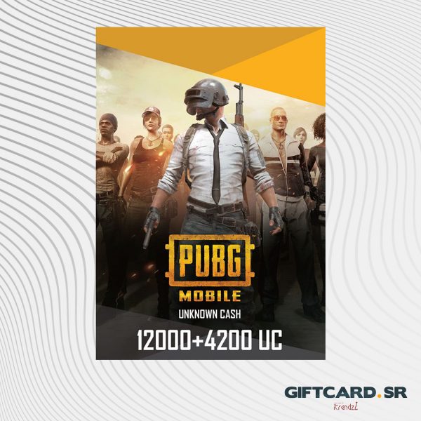 PUBG Mobile 12000+4200 UC