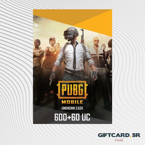 PUBG Mobile 600 + 60 UC