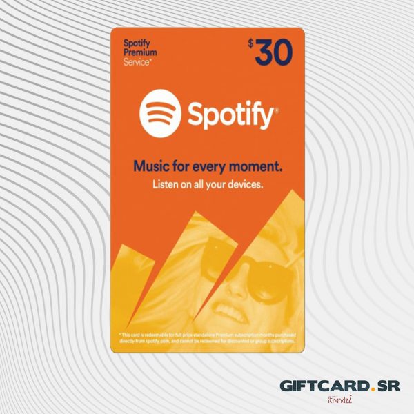 spotify 30 dollar