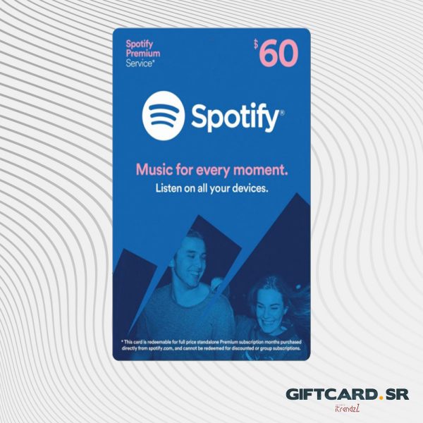 spotify 60 dollar