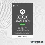 Xbox 1 Month Game Pass Ultimate